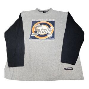 Vtg 2000 OutKast Stankonia Shirt Long Sleeve XL Official Tag USA Made Rap Tee